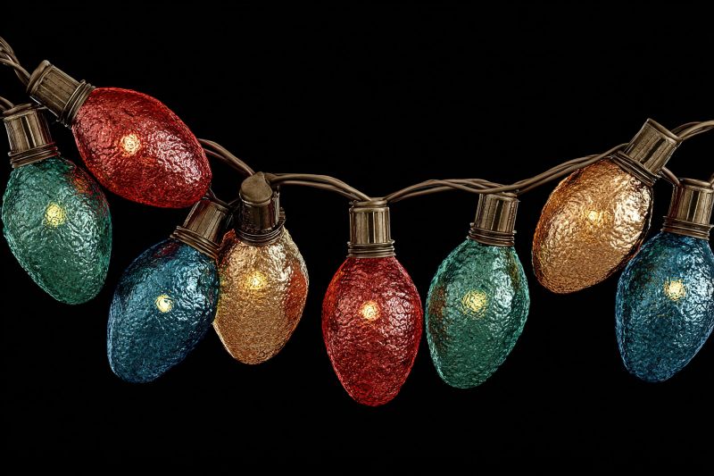 Holiday Lights Hanging in Kansas City, MO