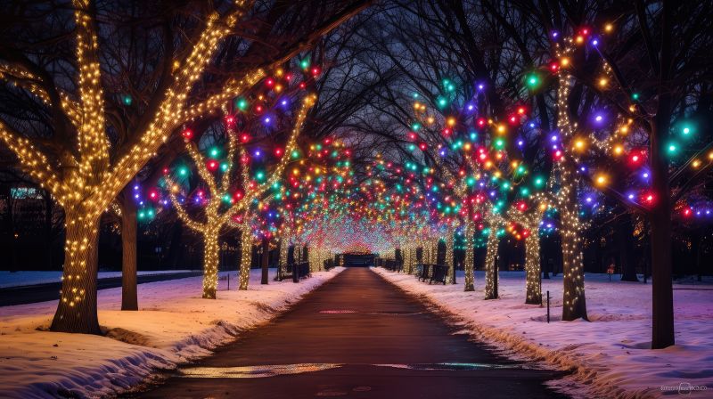 Holiday Lights Installation in Alpharetta, GA